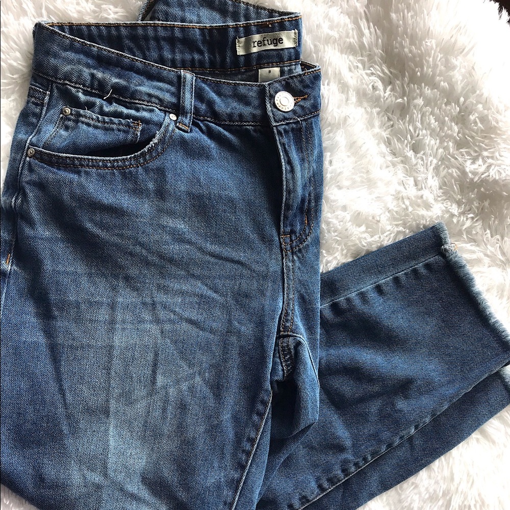 Charlotte Russe Refuge Mom Jeans